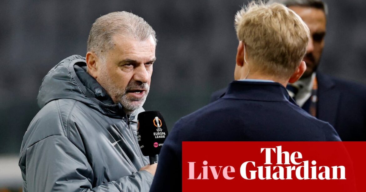 Eintracht Frankfurt v Tottenham: Europa League quarter-final, second leg – live | Europa League